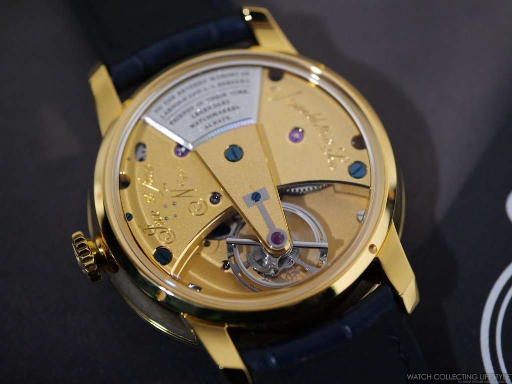 W&W 2025: Arnold & Son Constant Force Tourbillon 11 Yellow Gold
